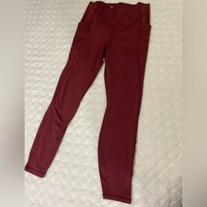 All in Motion Burgundy Leggings